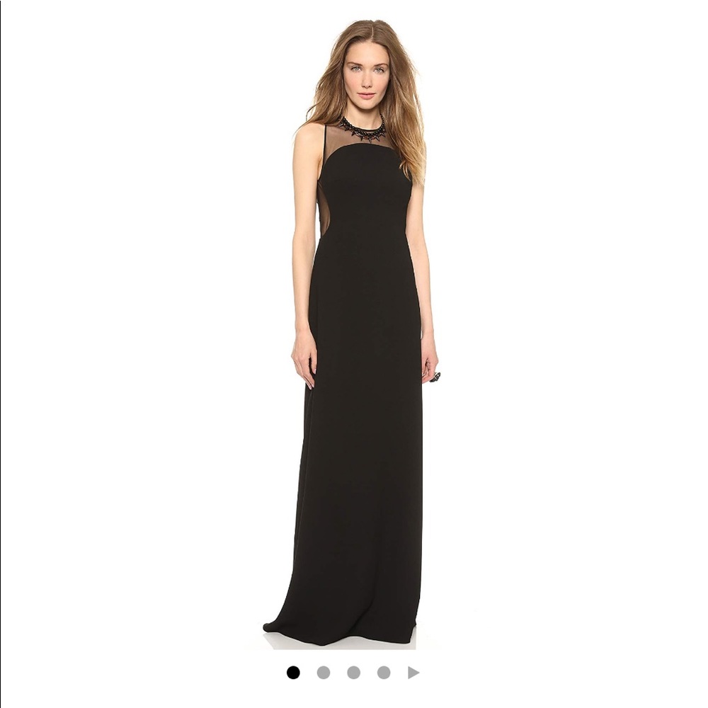 Jill Jill Stuart Mesh Cutout Gown - NWT